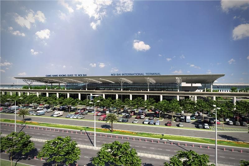 Cách đón người thân ở sân bay Nội Bài