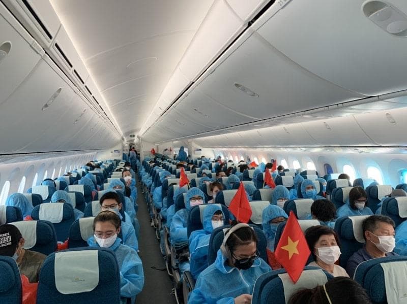 Hồi hương về Việt Nam và các chuyến bay hồi hương về Việt Nam
