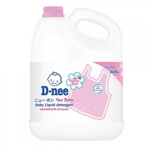 Nước Giặt Quần Áo Trẻ Em D-nee Hương Mật Ong 3000ml Thái Lan [Hồng]