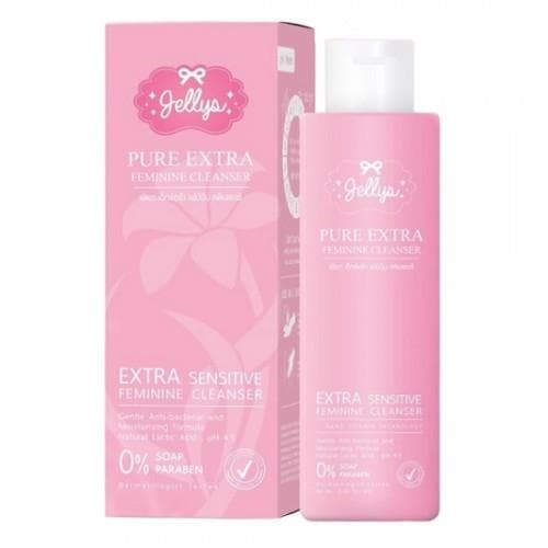 Dung Dịch Vệ Sinh Phụ Nữ Jellys Pure Extra Feminine Cleanser 80ml Thái Lan