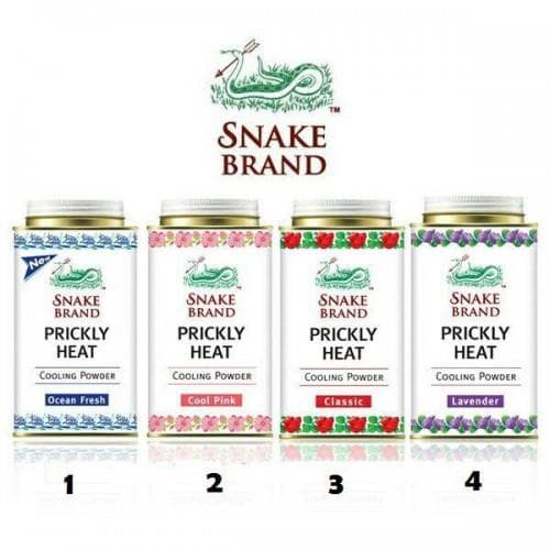 Phấn lạnh Snake Brand Prickly Heat