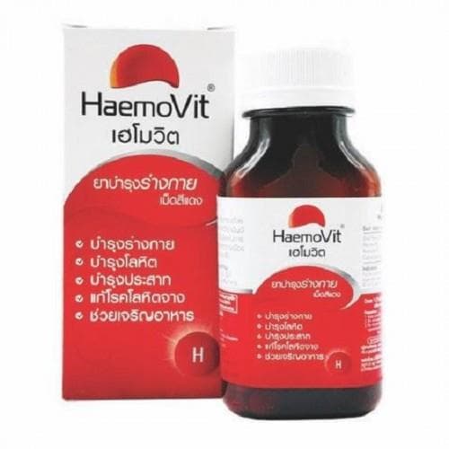 Viên Tăng Cân HaemoVit Thái Lan [100 viên]