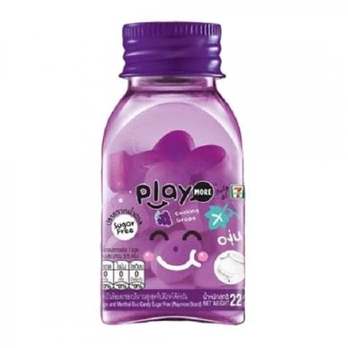 Kẹo Play More Vị Nho 22g Thái Lan Ngon Khó Cưỡng [Có Logo 7-Eleven]