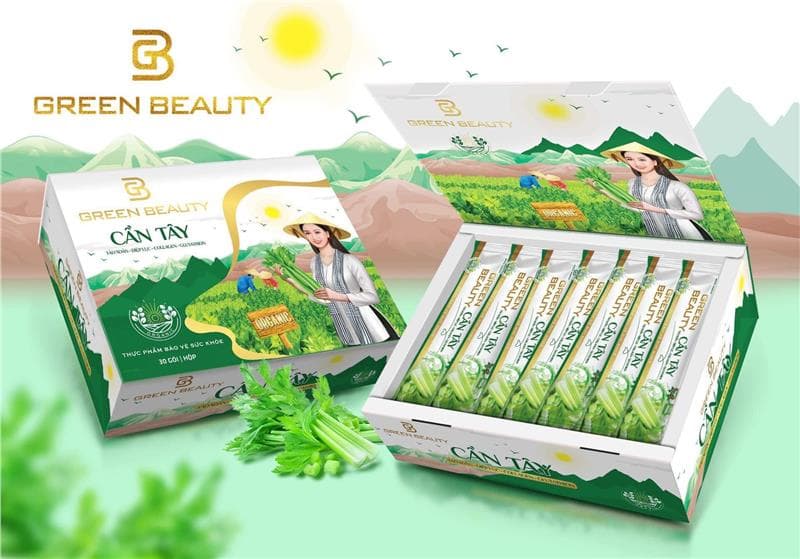 Tinh chất cần tây GREEN BEAUTY (Giảm giá 25% - Tích điểm)