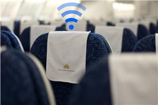 Máy bay của Vietnam Airlines sẽ được phủ sóng Wi-Fi từ Tháng 5