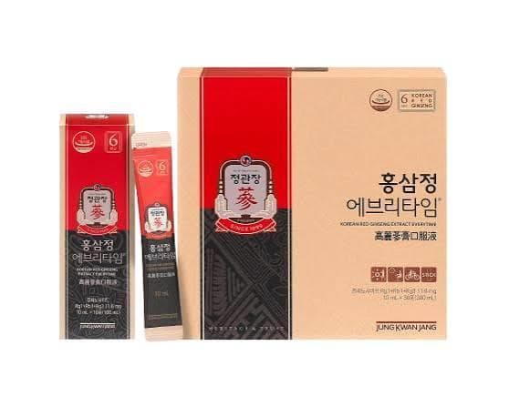 Tinh chất hồng sâm Kgc Everytime Original – 30 gói X 10ml