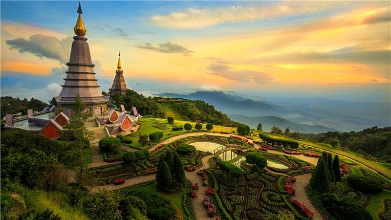 Vé máy bay Đồng Hới đi Chiang Mai giá rẻ