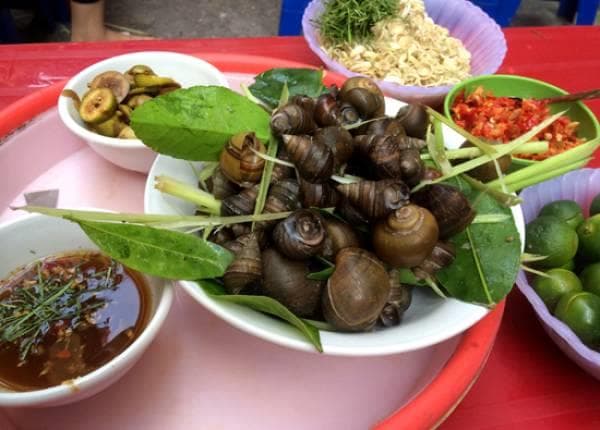 Những quán ốc ngon Hà Nội