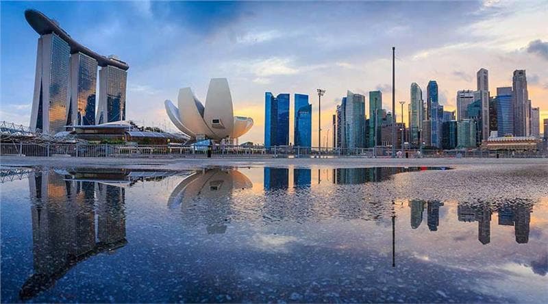 Ngắm nhìn vẻ đẹp vịnh Marina - Singapore
