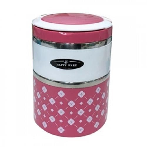 Cà Men Inox Bọc Nhựa 2 Ngăn Happy Ware PB643/2 Thái Lan