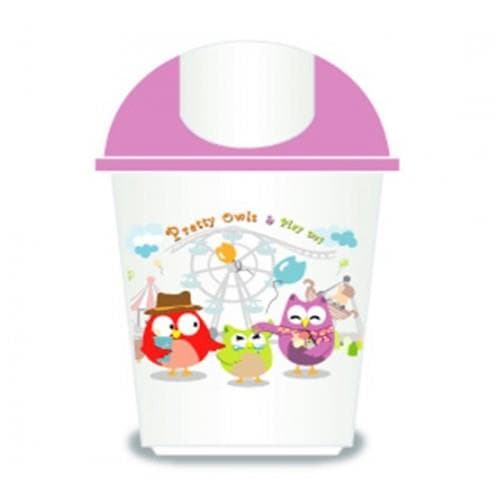 Thùng Rác Tròn 5 Lít Happy Ware PB-147 PO Thái Lan