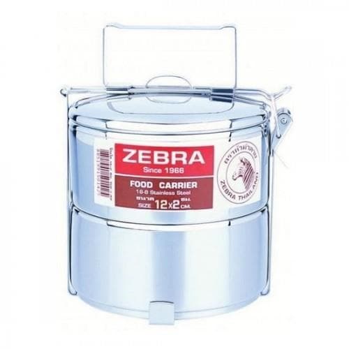 Camen Inox Zebra Food Carrier 2 Ngăn 12x2 Thái Lan
