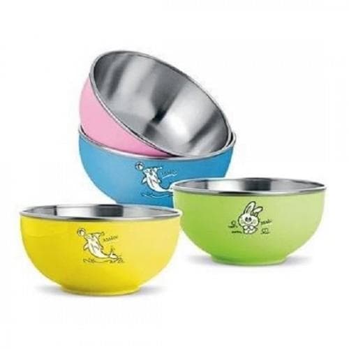 Chén Inox 2 Lớp Cách Nhiệt 11cm Zebra Thái Lan