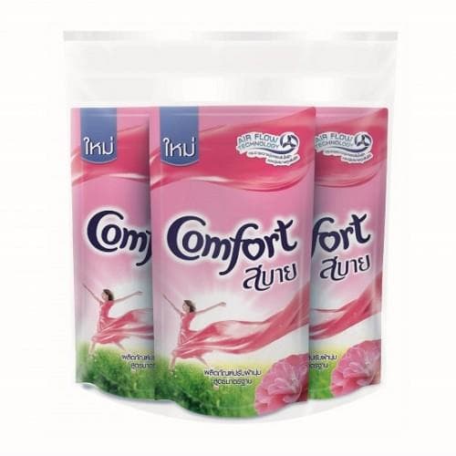 Combo 3 Nước Xả Vải Comfort Sabai Red 580ml Thái Lan
