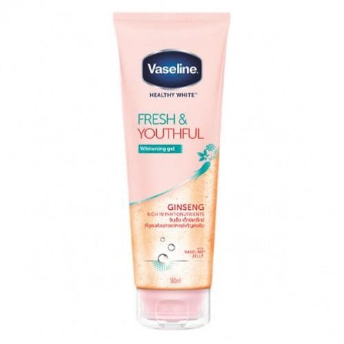 Gel Dưỡng Thể Trắng Da Vaseline Healthy White Nhân Sâm 180ml Thái Lan