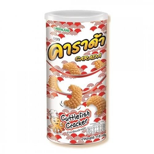 Bánh Snack Mực Nướng Carada Cuttlefish Cracker 110g Thái Lan
