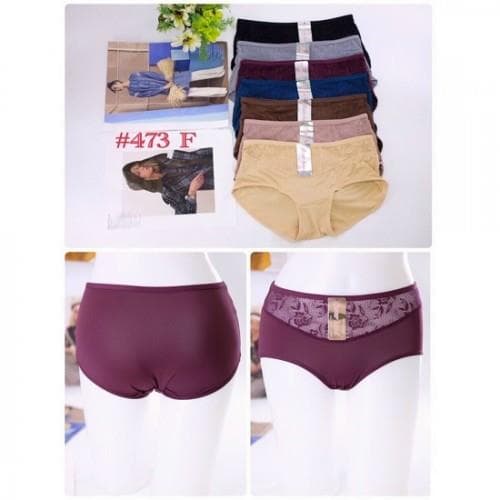 Quần Lót Thun Lạnh Ren Mặt Trước Big Size Sister Hood 473 Thái Lan
