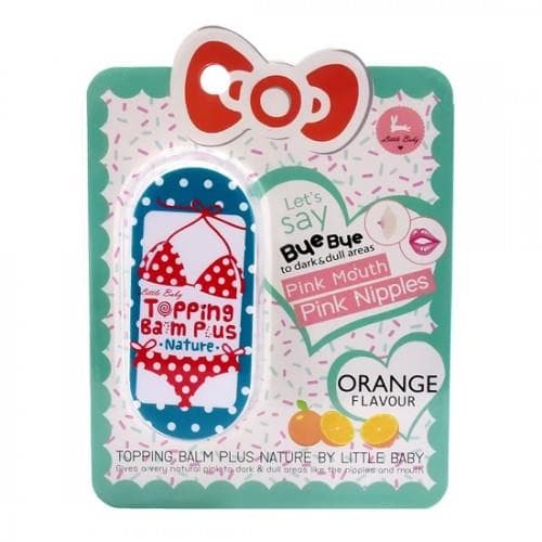 Sáp Làm Hồng Nhũ Hoa, Môi Và Vùng Bẹn Little Baby Topping Balm Plus 30g Thái Lan