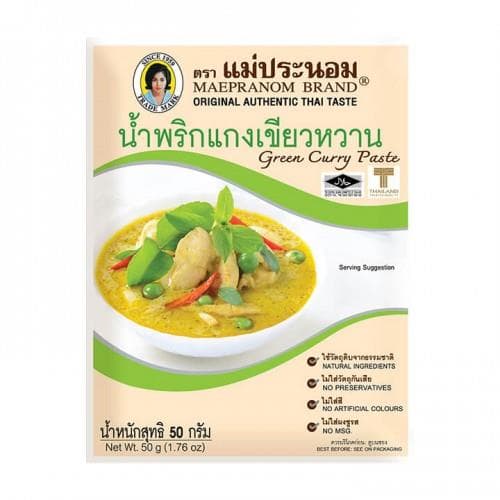 Gia Vị Cà Ri Xanh Green Curry Paste 50g Thái Lan