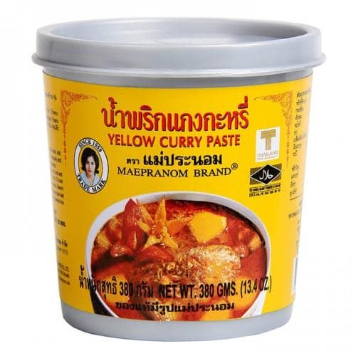 Gia Vị Cà Ri Vàng Yellow Curry Paste 380g Thái Lan