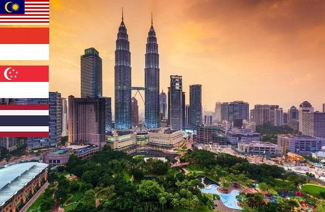 Sim du lịch Singapore - Malaysia - Thái Lan - 5 ngày - 500MB/ngày - 4G - Không gồm: Pattani/Yala/Narathiwat – SC04