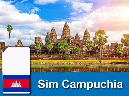 Sim du lịch Campuchia - 7 ngày - 20GB - 4G - SB36