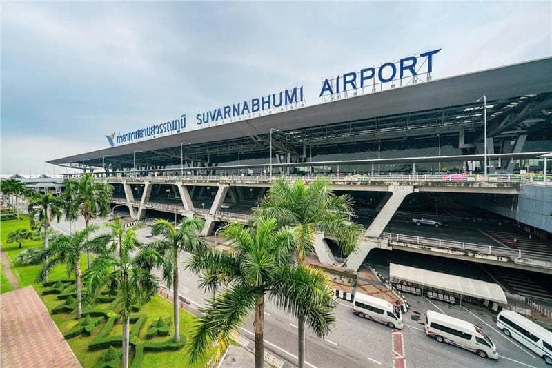 Sân bay quốc tế Suvarnabhumi - Thái Lan