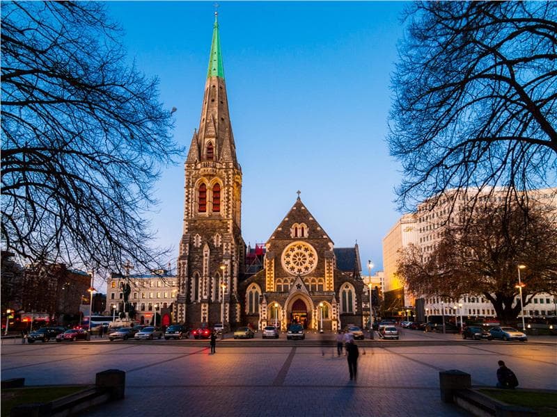 Vé máy bay đi Christchurch