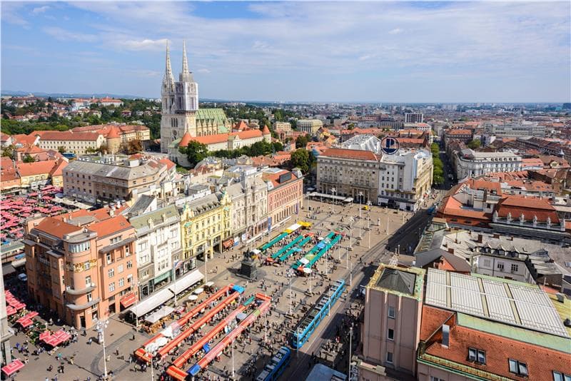 Vé máy bay đi Zagreb