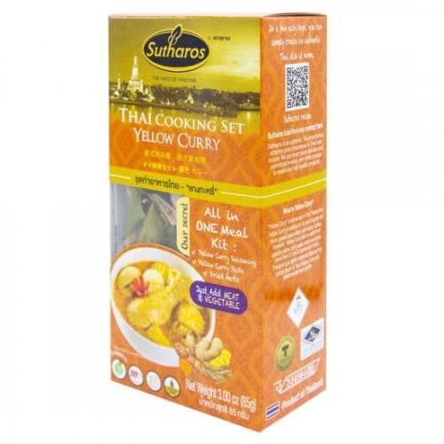 Gia Vị Cà Ri Vàng Sutharos 85g Thái Lan