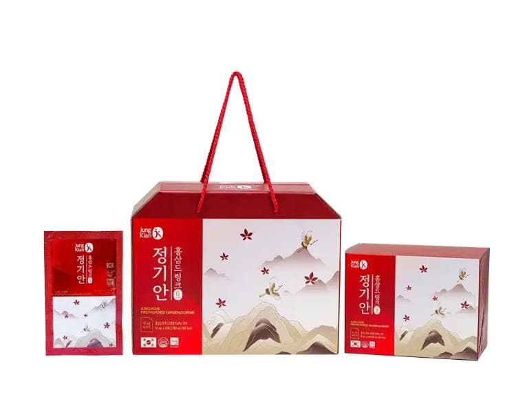 Nước uống hồng sâm Jung Kian Premium 6 – 20 gói x 50ml