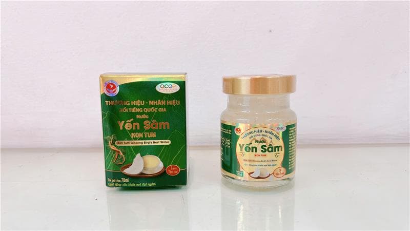 Yến Sâm Kon Tum - Lọ 70ml - 25% Yến (2g Yến) | OCOP 4 Sao