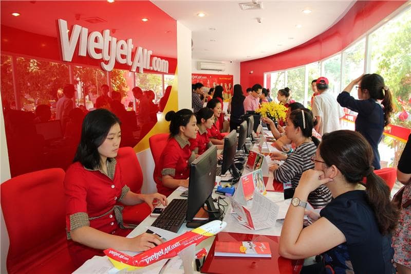 Kiểm tra chuyến bay Vietjet nhanh chóng